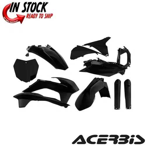 Acerbis Full Plastic Kit KTM Black 1403-1568