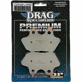 Drag Specialties Sintered Metal Rear Brake Pads for Harley 1721-2484