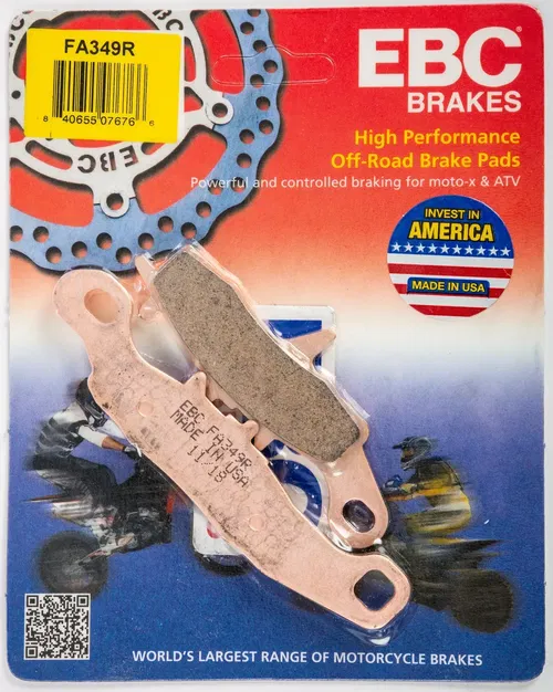 EBC R Series Long Life Sintered Brake Pads FA349R