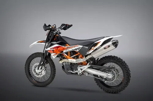 YOSHIMURA R-77 ENDURO  WORKS ED. SLIP ON EXHAUST SS-SS-CF HUSQVARNA 701 KTM 690