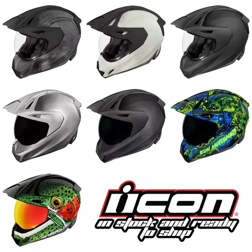 ICON VARIANT PRO MOTORCYCLE STREET HELMET - Pick Size / Color DOT