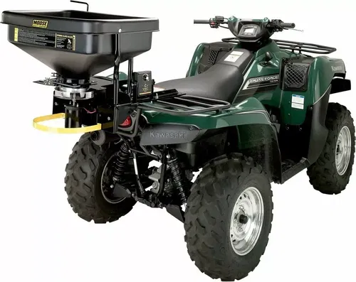 Moose Racing 4503-0057 ATV Spreader - Spreads Ice Melt , Fertilizer, Seed