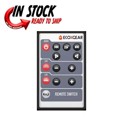 ECOXGEAR RF Replacement Remote Control for Sound Bar ACC-EXSNDRMTBLE 63-9205