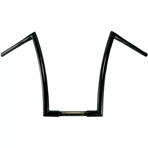 Todds Cycle 17" Flat Black 1-1/4" Strip Handlebars Harley Road King Softail FLTR