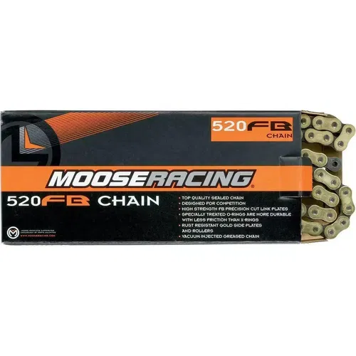 MOOSE RACING Natural 520 FB O-Ring Chain 1222-0100