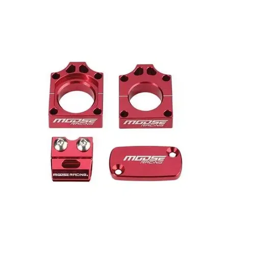 Moose Racing Bling Pack Billet Aluminum Red For Honda CRF250R 2009-2016
