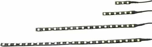 Custom Dynamics MagicFLEX 2 Low Profile LED Accent Lights Amber 9" 18 LEDs