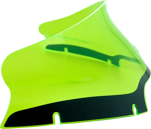 KLOCK WERKS Kolor Flare* Windshield - Fits 6" - Green Ice - FLTR KWW-01-0631