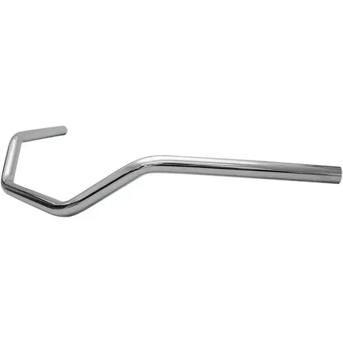 Flanders 1" 31" Swept Back Handlebars Knurled Dimpled Harley Motorcycle Chrome