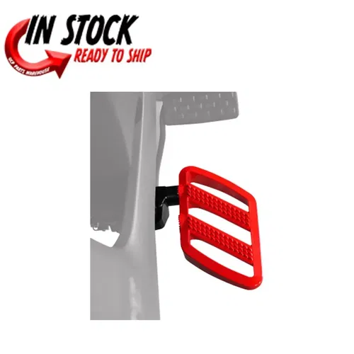 SHOW CHROME COMBAT FLOORBOARDS DRIVER RED  19-2024 CAN AM RYKER 41-426RD