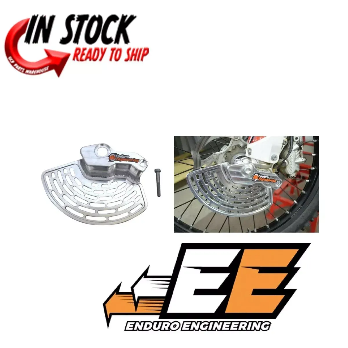 ENDURO ENGINEERING FRONT BRAKE ROTOR GUARD KTM HUSQVARNA 32-1146