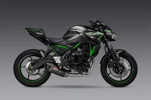YOSHIMURA AT2 CARBON SLIP-ON EXHAUST KAWASAKI 2017-2024 NINJA 650 / Z650