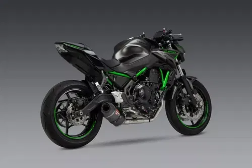 YOSHIMURA AT2 CARBON SLIP-ON EXHAUST KAWASAKI 2017-2024 NINJA 650 / Z650