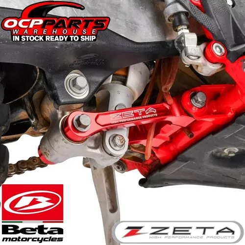 NEW ZETA RED LOWERING LINK 2012-2024 BETA 125 250 300 350 430 450 480 498 MODELS