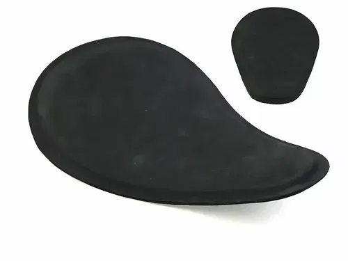 Black Bobber Solo Seat for Harley Davidson by V-Twin