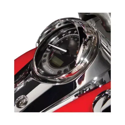 National Cycle Speedometer Chrome Visor Cowl for Honda Shadow 750 04-12 N7821