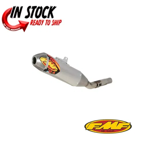 FMF RACING SLIP-ON MUFFLER POWERCORE 4 HEX SS KAWASAKI 2024 KX450 042401