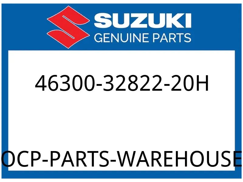 Suzuki OEM Part 46300-32822-20H DR650 REAR RACK