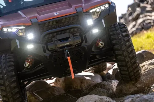 POLARIS RIGID SR-M SERIES PRO DRIVING LED LIGHTS 2024 XPEDITION MODELS OEM NEW