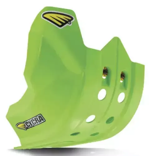 Cycra Motorcycle Full Armor Skid Plate Green 1CYC-6227-72