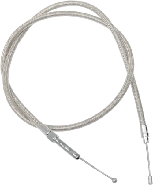 DRAG SPECIALTIES High-Efficiency Braided Stainless Steel Clutch Cable - Fits