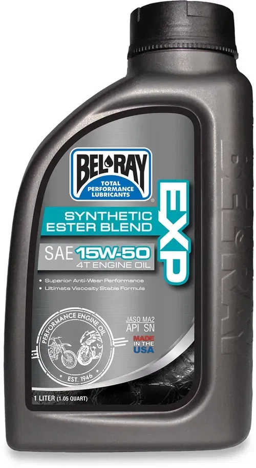 BEL-RAY Fits EXP Synthetic Blend 4T Oil - 15W-50 - 1L 99130-B1LW