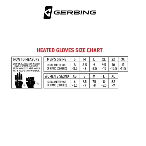 2025 GERBING HEATED CLOTHING 7V ATLAS ULTRA-FLEX BATTERY HEATED GLOVES
