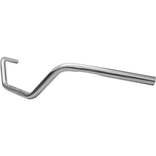 Flanders 1" 34" Flat Track Handlebars Knurled Dimpled Harley Motorcycle Chrome