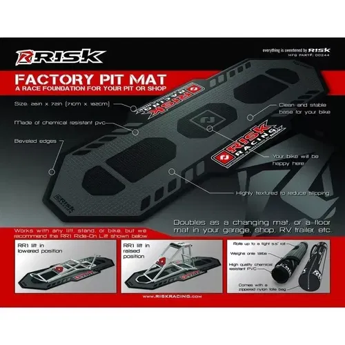 Risk Racing MX Motocross Factory Pit Mat (00244)