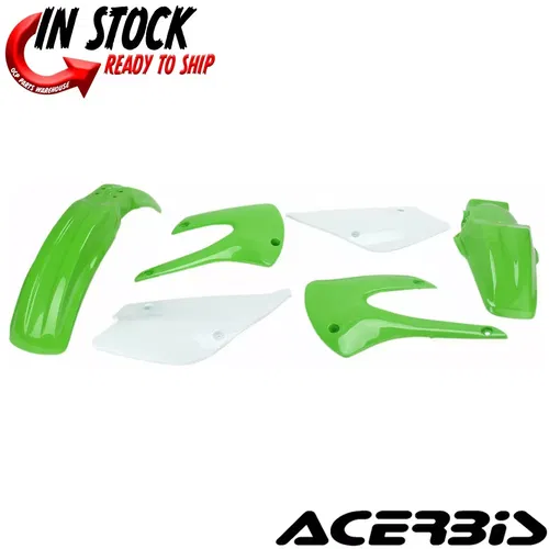 Acerbis Plastic Body Kit For Kawasaki KX 85 KX 100 2001-13 Stock Colors