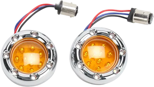 ARLEN NESS LED Fits Light Kit For Factory Turn Signal Housing - Amber/White -