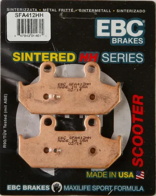EBC SFA Sintered Scooter Brake Pads SFA412HH