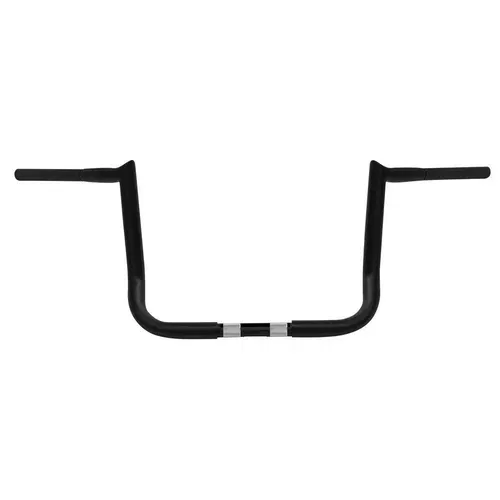 Wild 1 Black 12" Chubby Hooked Bars Apes Handlebars 1996-2018 Harley Touring