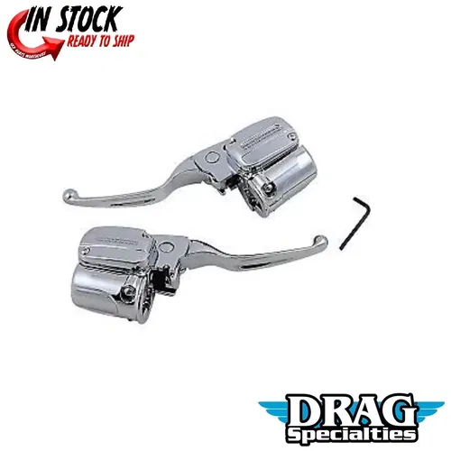 Drag Specialties 0610-2184 Chrome Handlebar Control Kit for 17-20 FLTR