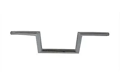 8" Low Z Handlebar with Indents for Harley Davidson by V-Twin