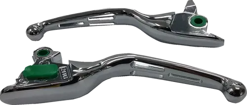 DRAG SPECIALTIES Levers - Slotted - Chrome H07-0607C
