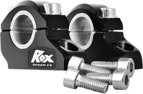 Rox Speed FX Pro-Offset Elite 1 1/4 X 7/8 or 1 1/8 Black Anodized Block Risers