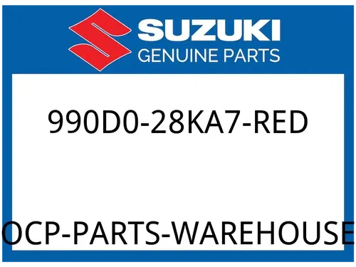 Suzuki OEM Part 990D0-28KA7-RED RD DEC KIT DL65