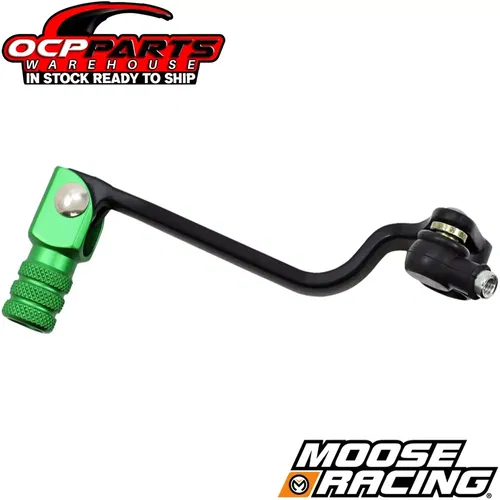 NEW MOOSE RACING GREEN FORGED SHIFT LEVER 2008 - 2020 KAWASAKI KLX 140 G L