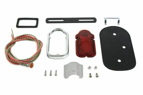 Tombstone Tail Lamp Parts Kit for Harley Davidson by V-Twin