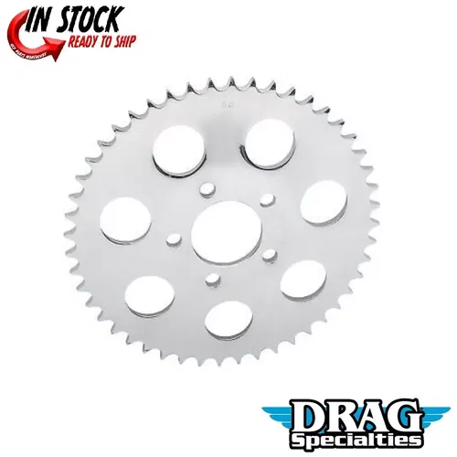 Drag Specialties 1210-0367 Chrome 530 Chain Conversion Rear Sprocket 48 Tooth