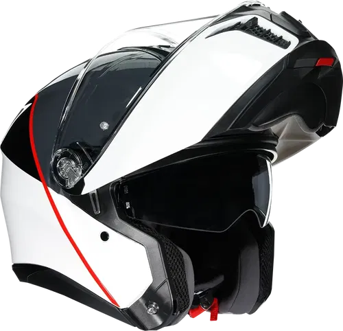 AGV Tourmodular Helmet - Balance - White/Gray/Red - Fits XL 211251F2OY00215