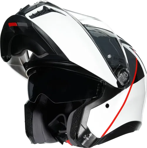 AGV Tourmodular Helmet - Balance - White/Gray/Red - Fits XL 211251F2OY00215