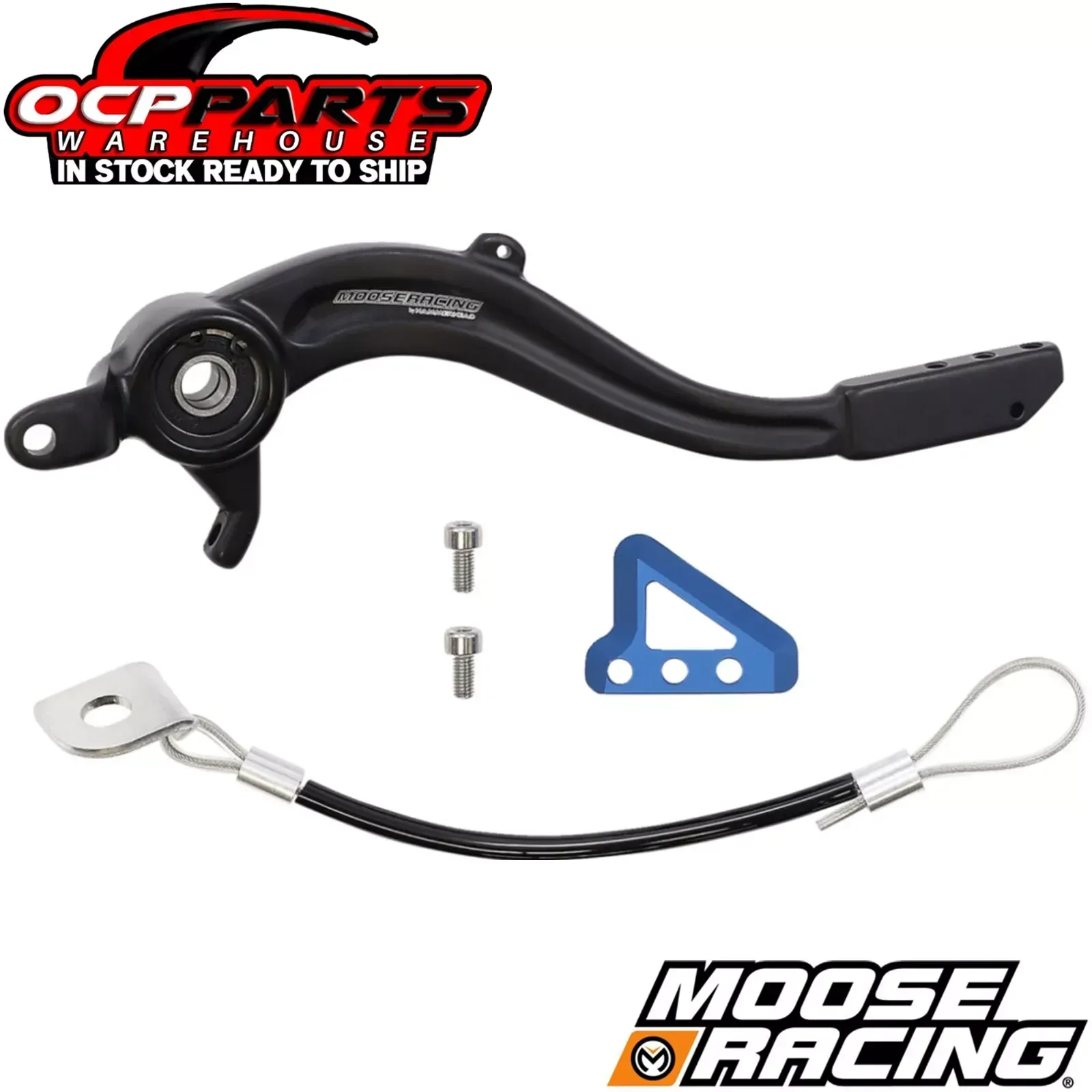 NEW MOOSE RACING BLUE BRAKE PEDAL 2014-2021 SHERCO 125 250 300 450 500 SEF SE-R