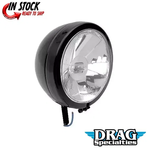 Drag Specialties 2001-0558 Black 4-1/2" Diamond-Style Spotlight SOLD EACH