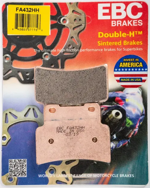 EBC Double-H Sintered Brake Pads FA432HH
