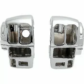 Drag Specialties Chrome Cruise Switch Housing for Touring w Radio & Cruise