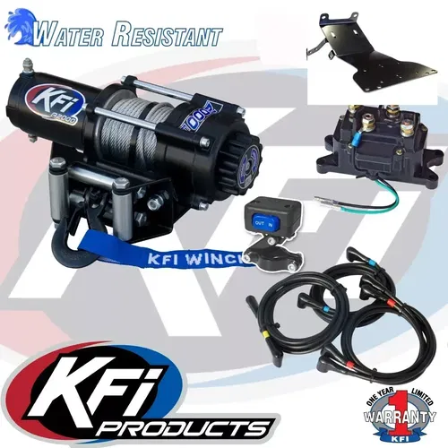 KFI WINCH 2000 LBS AND MOUNT KIT W MOUNT HONDA 2000-2006 RANCHER 350