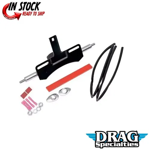 Drag Specialties Rear Turn Signal Relocation to License Plate Mount Kit