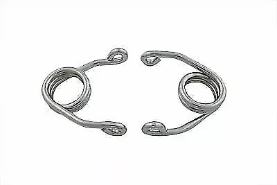 Chrome 3-1/2  Hair Pin Spring Set for Harley Davidson by V-Twin